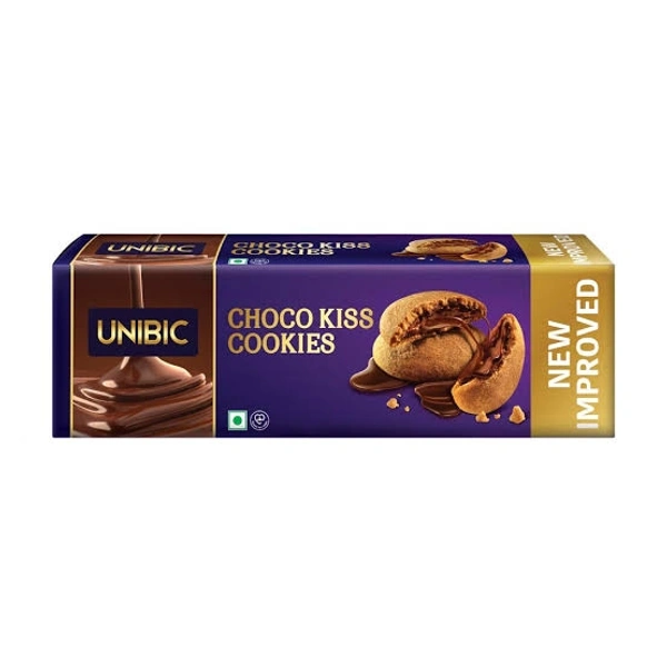 Unibic Choco Kiss Centerfilled Cookies 75g - 75g