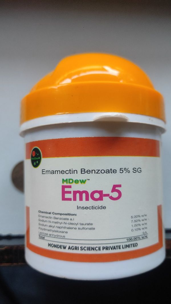 Mdew Ema 5 , Emamectin Benozate 5% SG , Best For Brinjal, Maize, Cauliflower  
