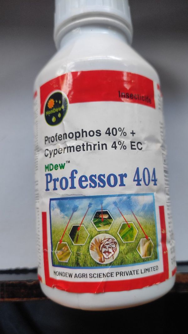 Mdew Professor , Profenophos 40% + Cyprrmethrin 4% EC