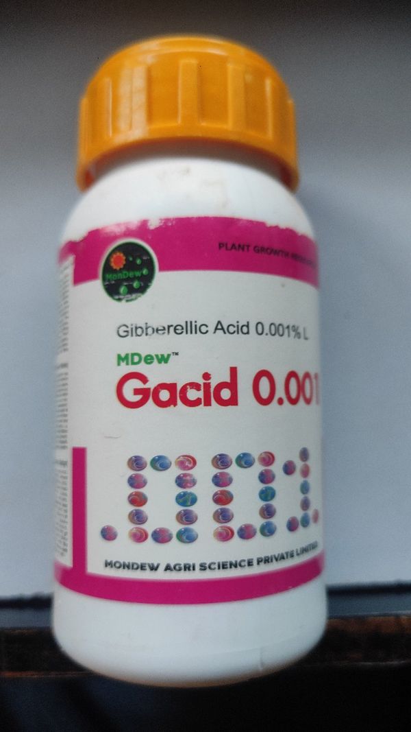 Mdew Gacid 0.001% ,Gibberellic Acid 0.001% L