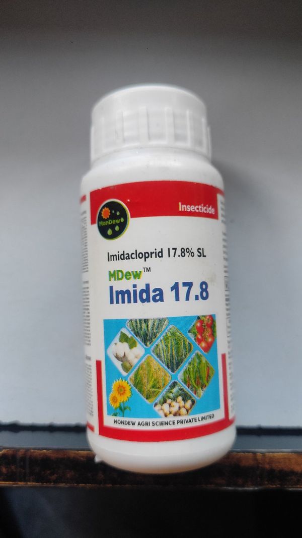 Imida Mdew , Imidacloprid 27.8% SL For White Fly Best For Chilli 1 ML In 1 Litre Water 