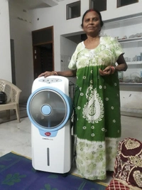 Without Electrical Air Cooler - White