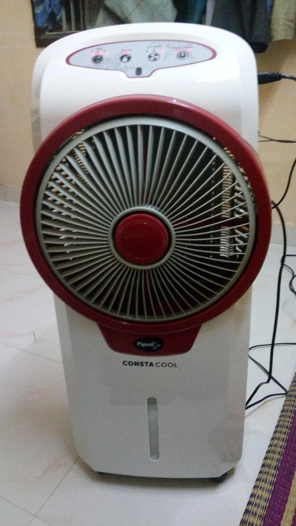 Without Electrical Air Cooler - White