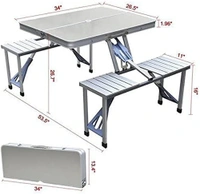 Multipurpose Folding Picnic Table