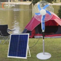 Solar Fan - Silver, 18