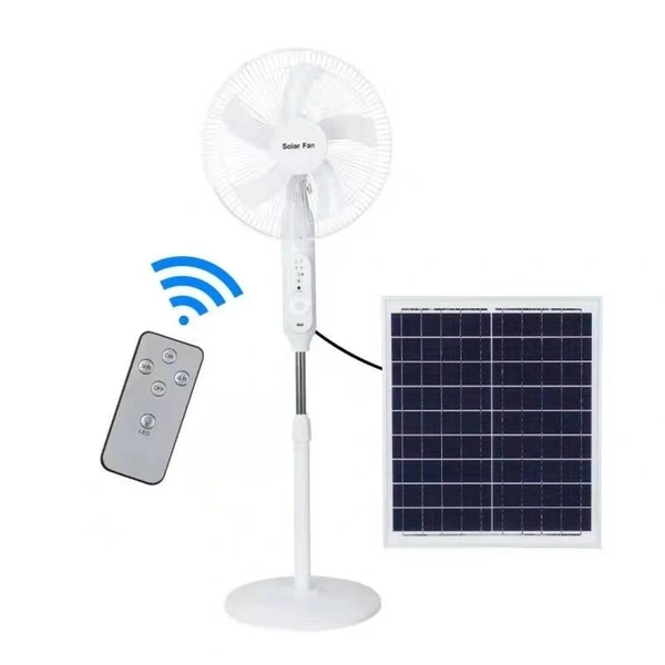 Solar Fan - Silver, 18