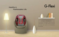 12 Ball Back Rest Massage Cushion  - Brown
