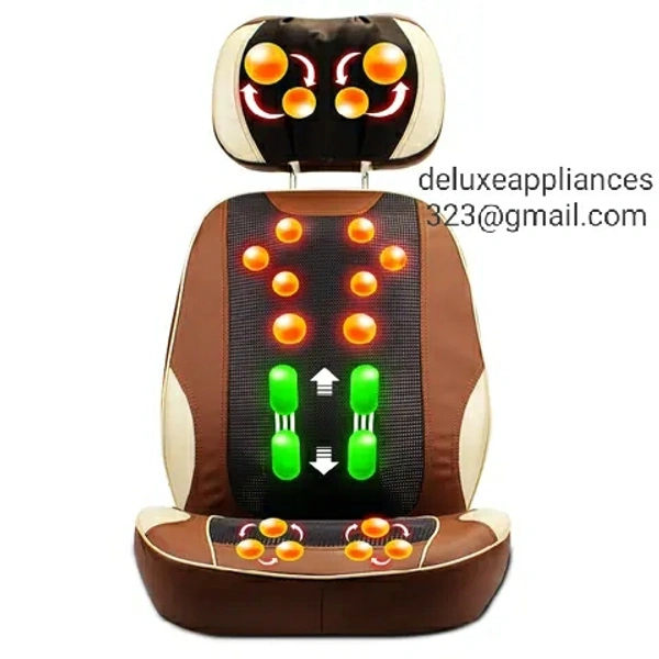 18 Ball Back Rest Massage Chair  - Raw Sienna