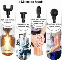 Full Body Massage Facial Gun  - Bright Red