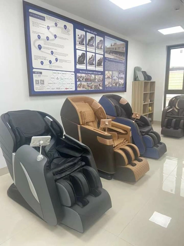 Full Body Massage Chair - Blue