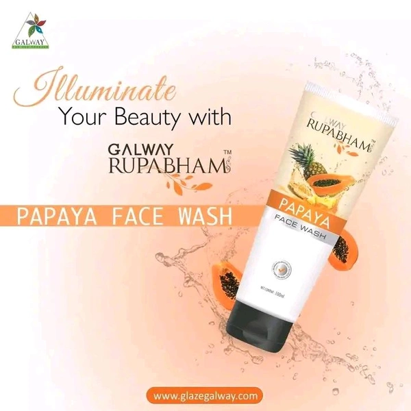 Galway  Papaya Facewas - 100gm