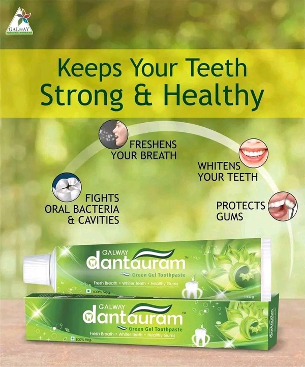 galway GREEN GEL TOOTHPASTE  - 150g