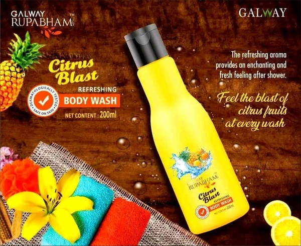 Galway Citrus Blast Body Wash - 200ml
