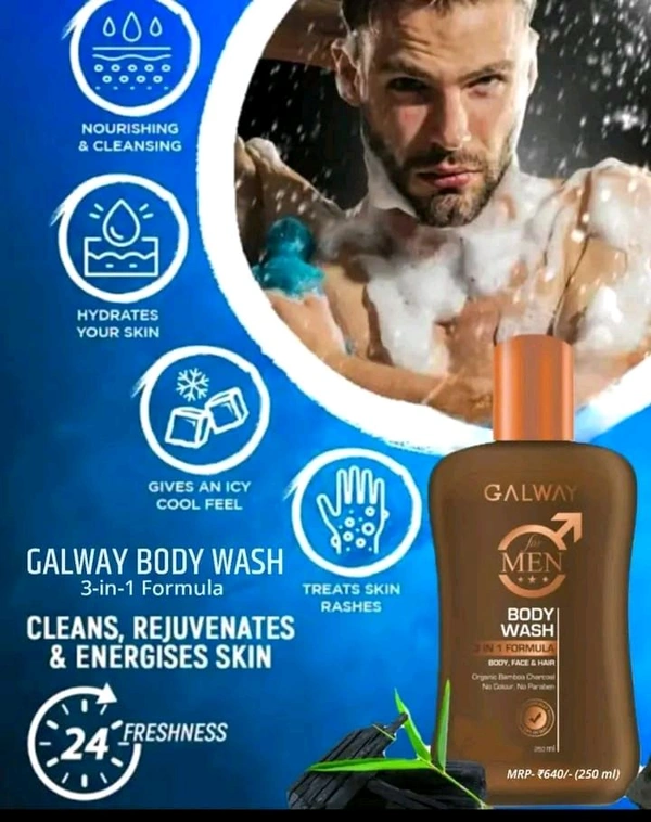 galway Charcol Bodywash Galway