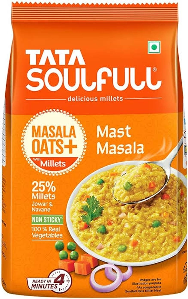 Tata Soulfull Masala Oats 