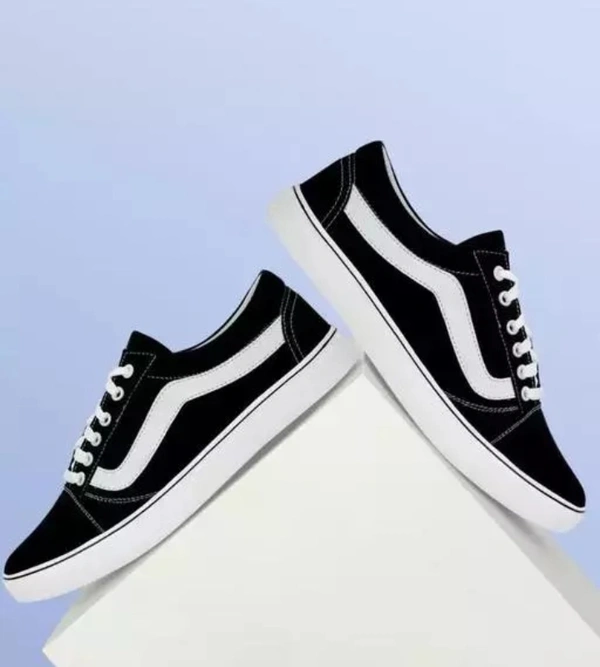 Unique Fashionable Men's Shoes - Black, IND-7