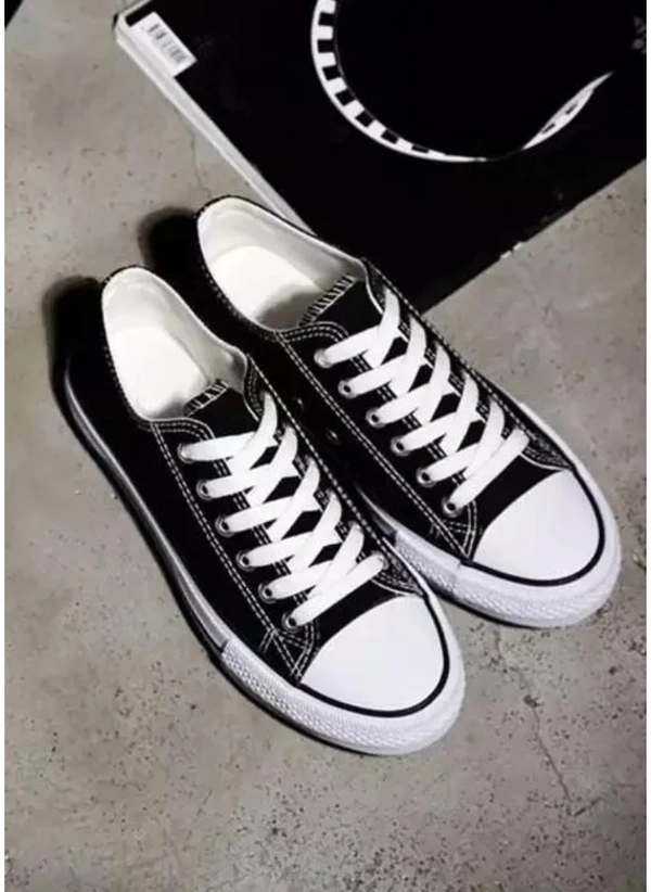 Black Sneakers For Men And Women  - Black, IND-6