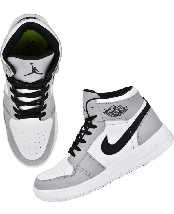 Jordan 1st Copy Shoes For Men - Mercury, IND-9