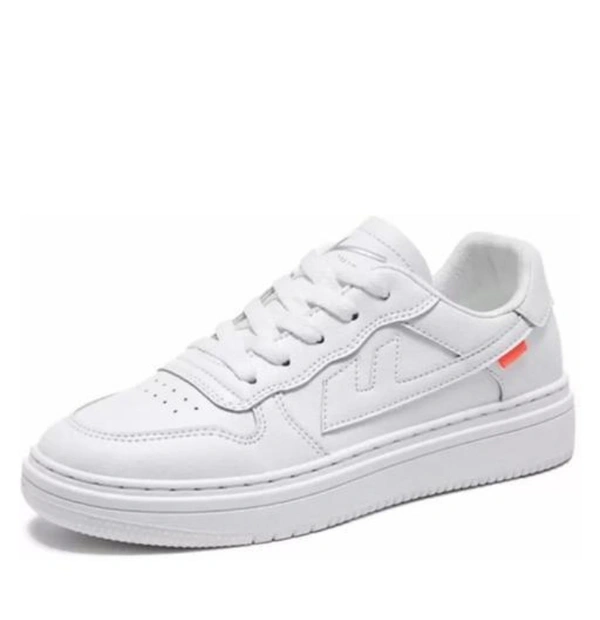 White Sneakers. - White, 6