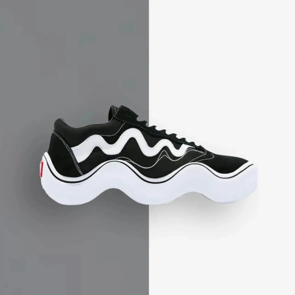 Sneakers For Men Black And White  - 8