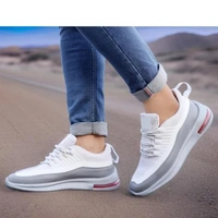 White & Grey Sneakers for Boys & Men - 10