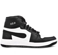 Pretty Men's Sneakers,Black - 6
