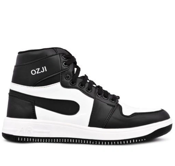 Pretty Men's Sneakers,Black - 6