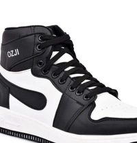 Pretty Men's Sneakers,Black - 9