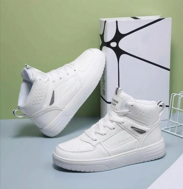 High Neck Sneakers For Men  - 7