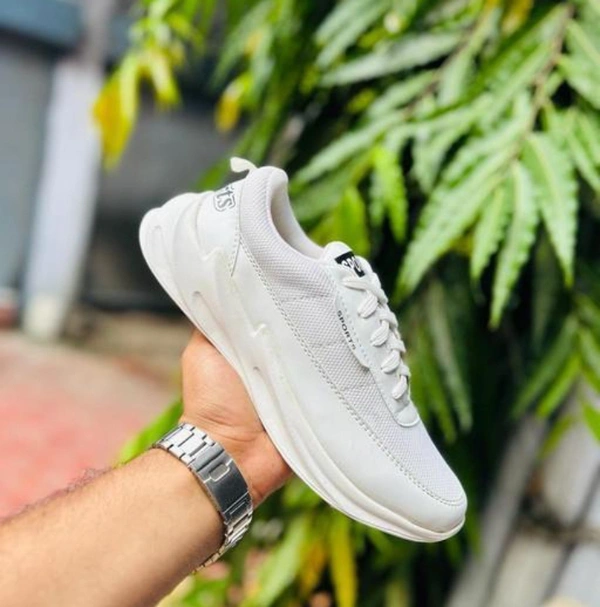 Sports Shoes For Men White  - 7