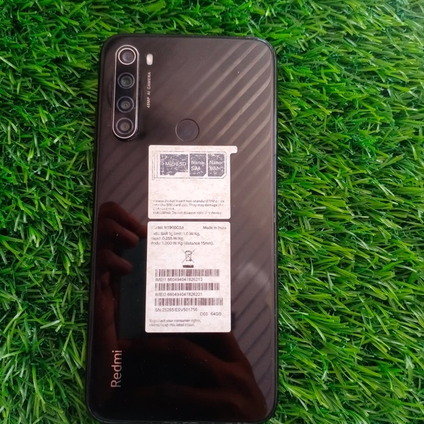 Redmi Note 8 4-64 Sealed Phone - Black