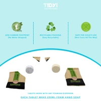 Tidyi Foaming Hand Soap Refills Multi Pack (Scent - Aloe Lavender & Vanilla Coconut) - 6 Refills, Aloe Lavender, 1500 ml / 1.5 ltr