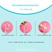 Tidyi Foaming Hand Soap Refills Multi Pack (Scent - Aloe Lavender & Vanilla Coconut) - 6 Refills, Aloe Lavender, 1500 ml / 1.5 ltr