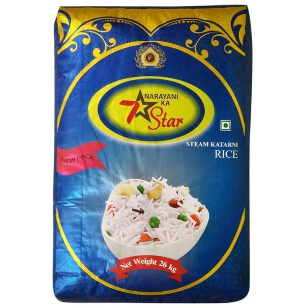 Narayani 7 Star Steam Katarni Rice (Bag) 26 kg