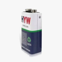 9V HW Battery with Connector for Projects