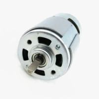 RS-775 DC Motor With Ball Bearing D-Shaft For DIY Projects
