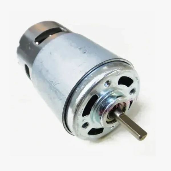 RS-775 DC Motor With Ball Bearing D-Shaft For DIY Projects