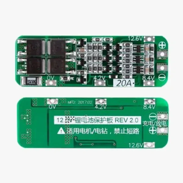3S 20A Li-ion Lithium Battery 18650 Charger BMS Protection Board