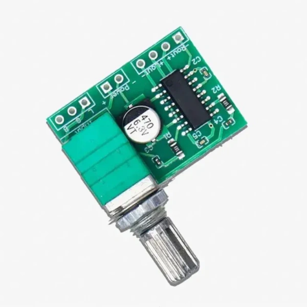 PAM8403 Mini Digital Amplifier Board With Volume – 5V 3W Module