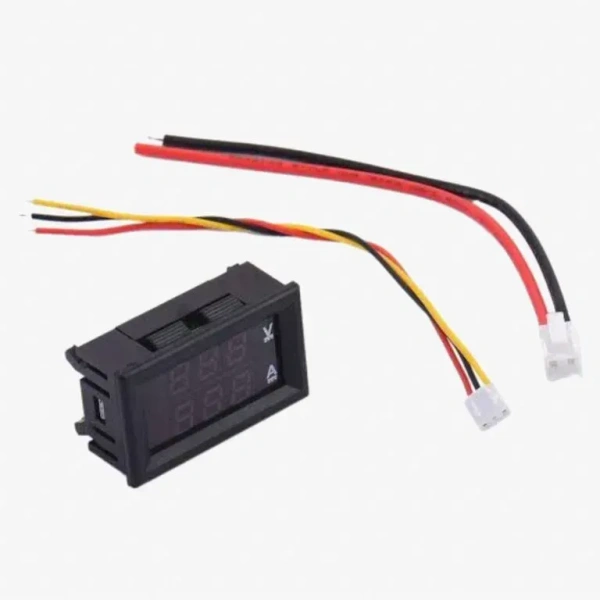 Digital Voltmeter (0-100V) and Ammeter (10A) Dual LED Voltage Current Measurement Module