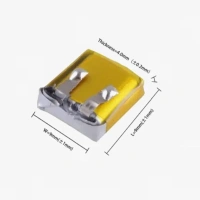 3.7V 90mah Single Cell Rechargeable LiPo Battery