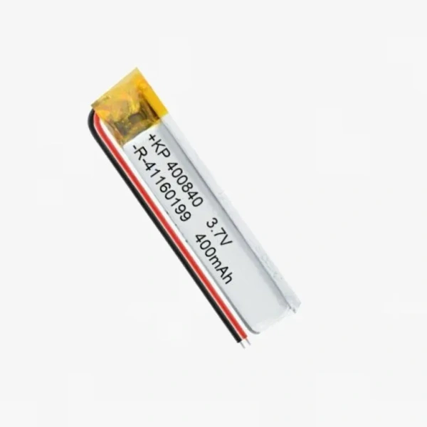 3.7V 400mah Single Cell Rechargeable LiPo Battery