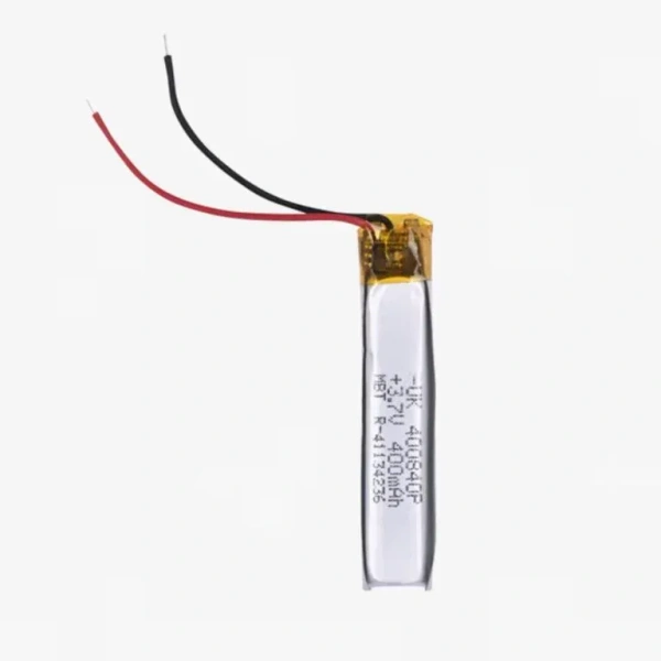 3.7V 400mah Single Cell Rechargeable LiPo Battery