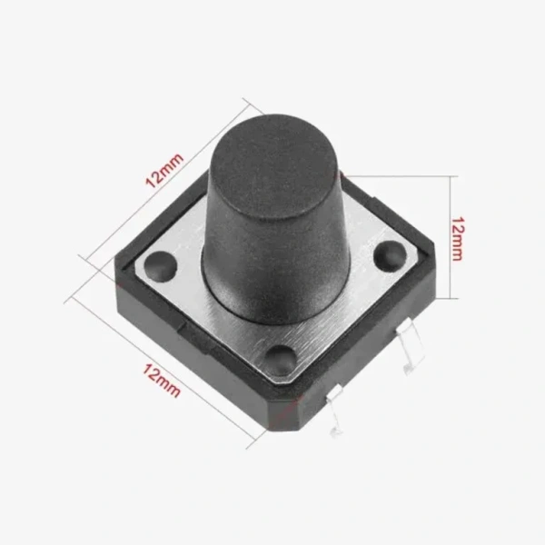 12X12X12MM 4 Pin Square Shape Tactile Push Button Switch