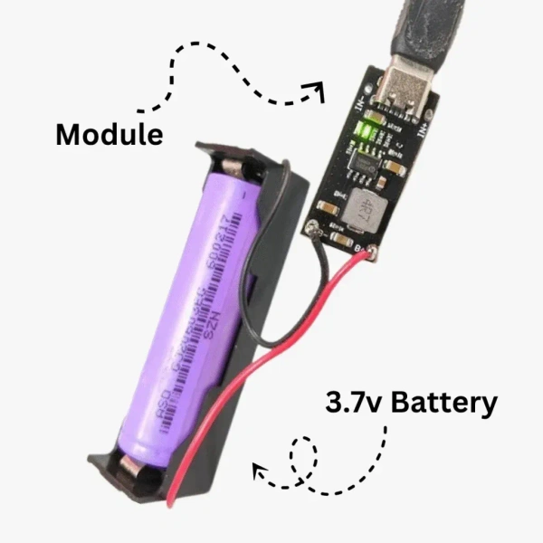 Type-C 3A Lithium Battery Charging Board – IP2312 | Fast Charge CC/CV Module