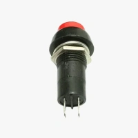 PB-305 12mm 2-PIN Round Plastic Push Button Switch – Self-Lock & Momentary Options