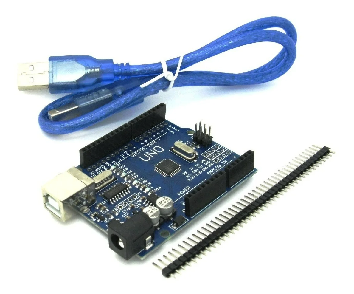 Arduino UNO R3 SMD Atmega328P Board-Clone Compatible Model With Cable ...