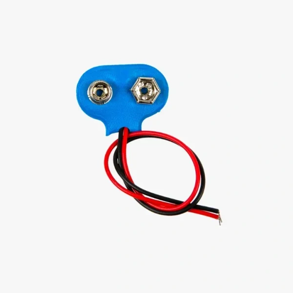 9V HW Battery with Connector for Projects