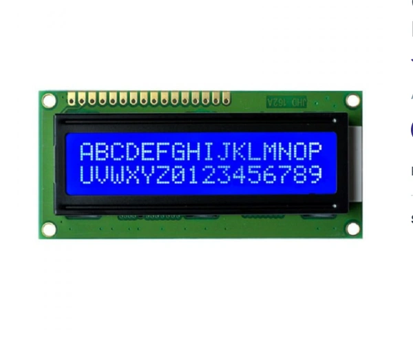 16×2 LCD (Liquid Crystal Display) Module-Blue Color