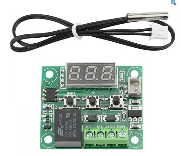 XH W1209 12V Digital Temperature Controller Module W/ Display and NTC Temp Sensor